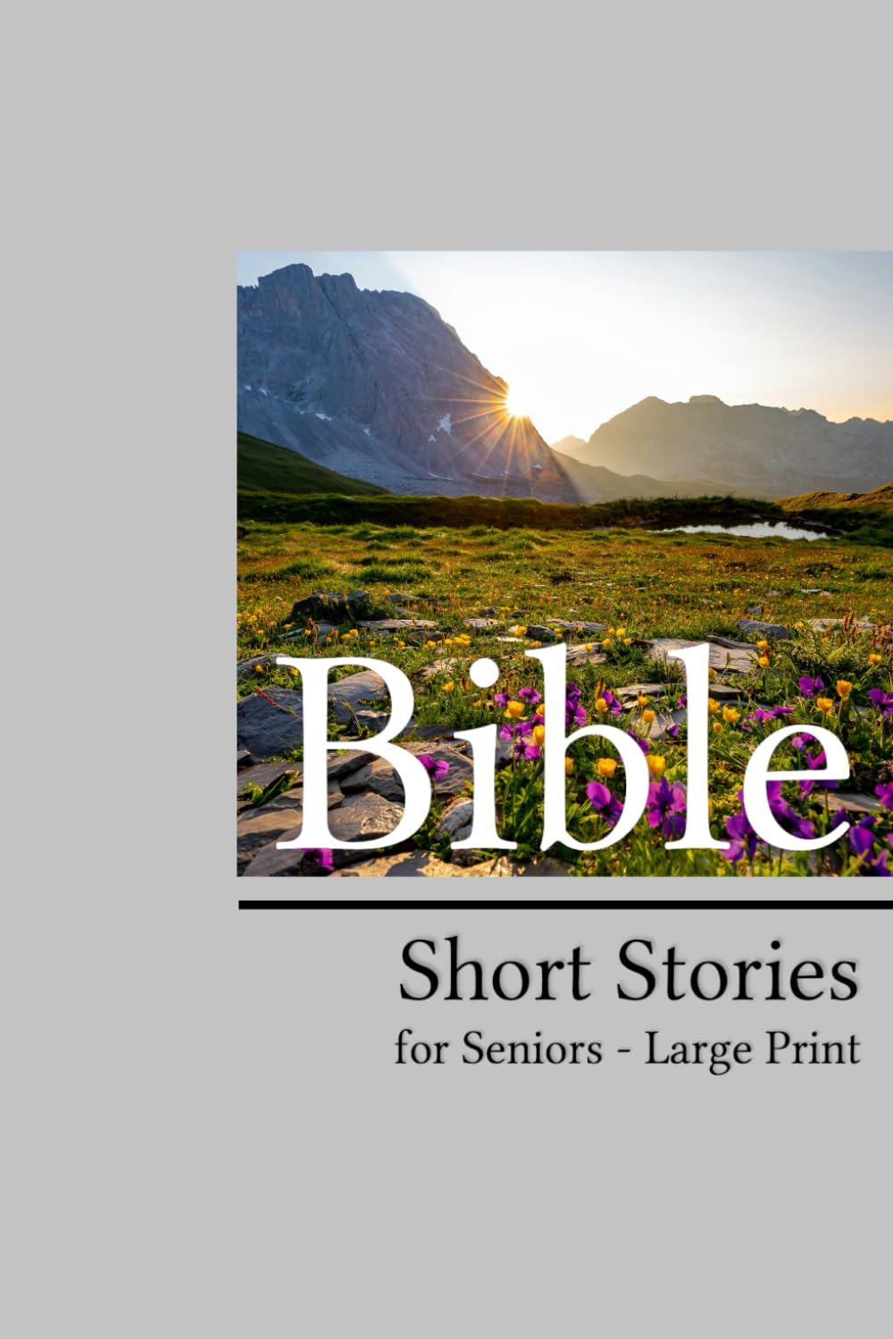 Bible Short Stories for Seniors Large Print: Easy to Read Catholic Gift for Elderly - Religious Activities for Seniors with Dementia or Alzheimer