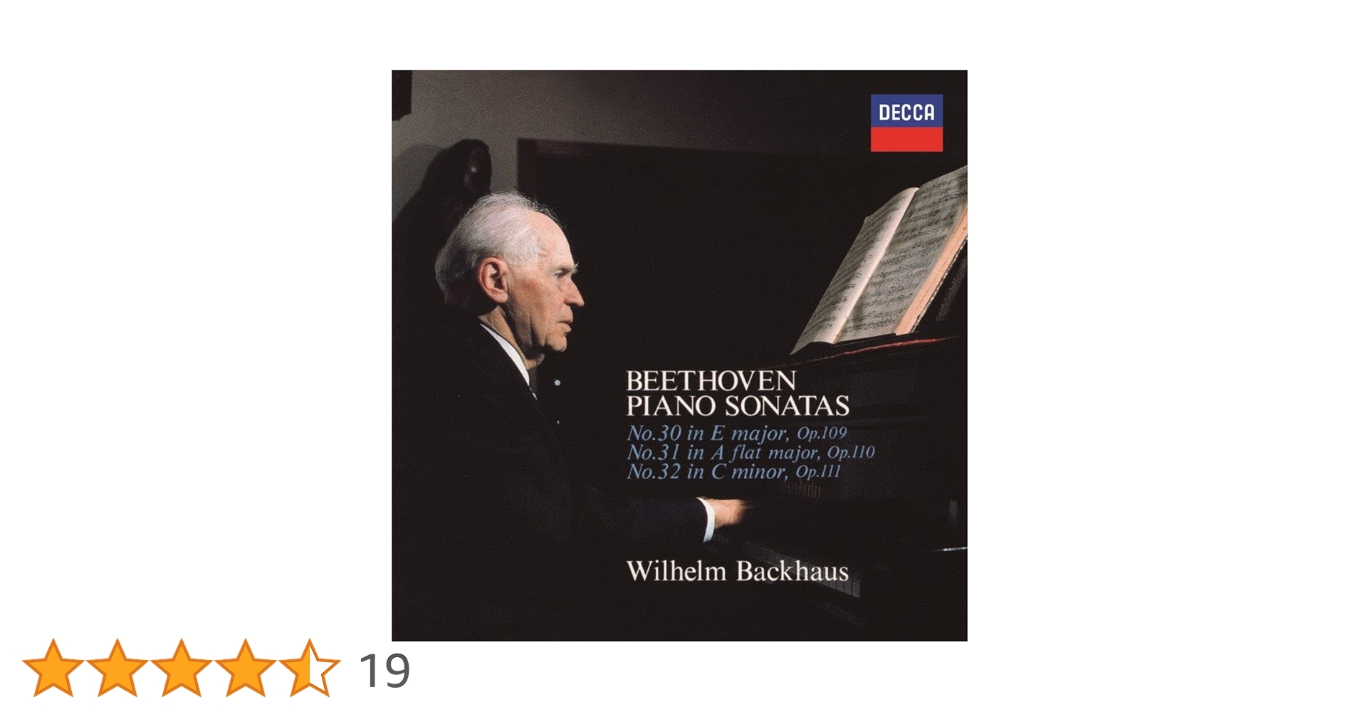 Amazon | ベートーヴェン：ピアノ・ソナタ第30番・第31番・第32番 (SHM