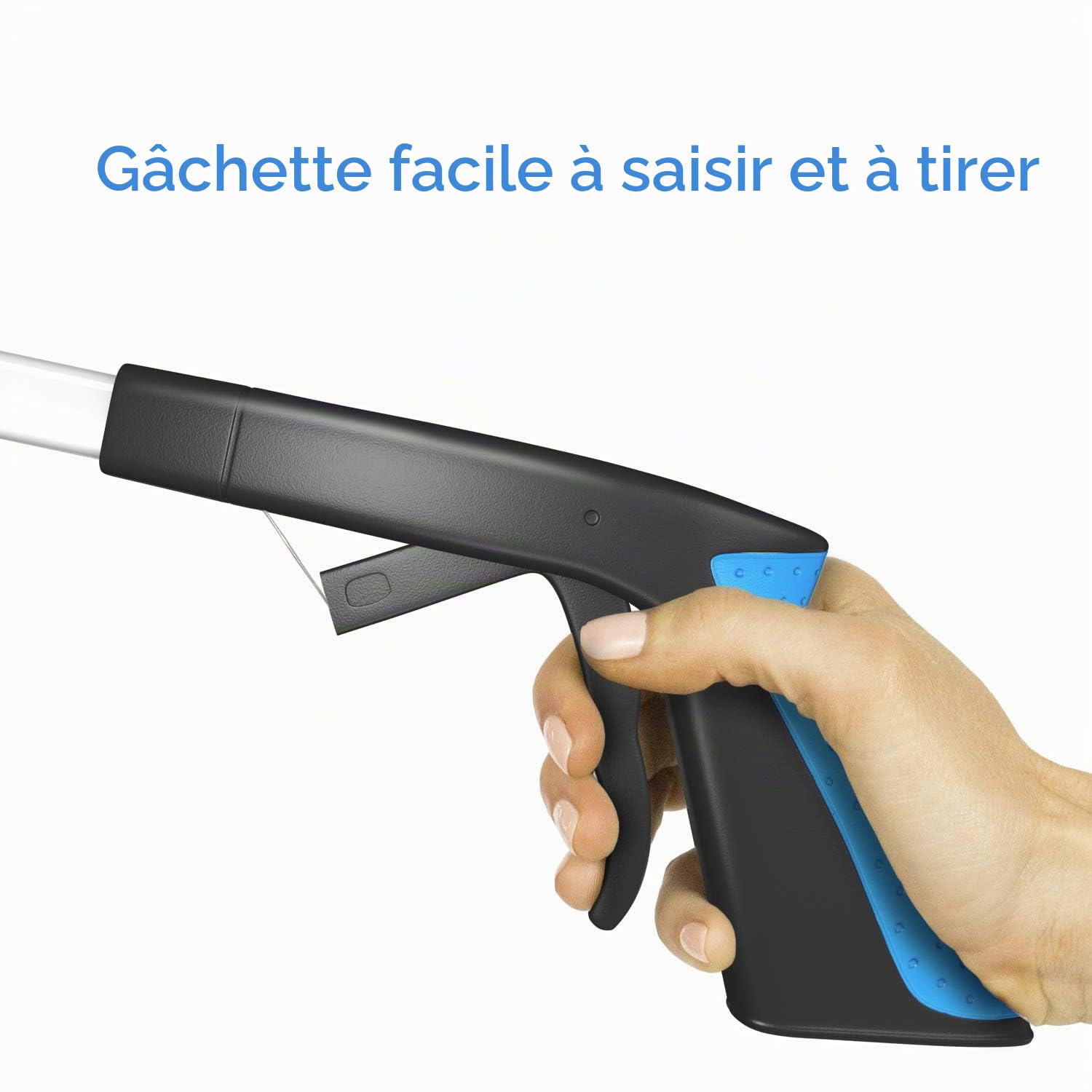 FitPlus - Outil de préhension avec aimant puissant, outil de préhension premium de 32 pouces, outil de préhension avec aimant puissant pour les personnes âgées, léger, extra long et pratique pour les