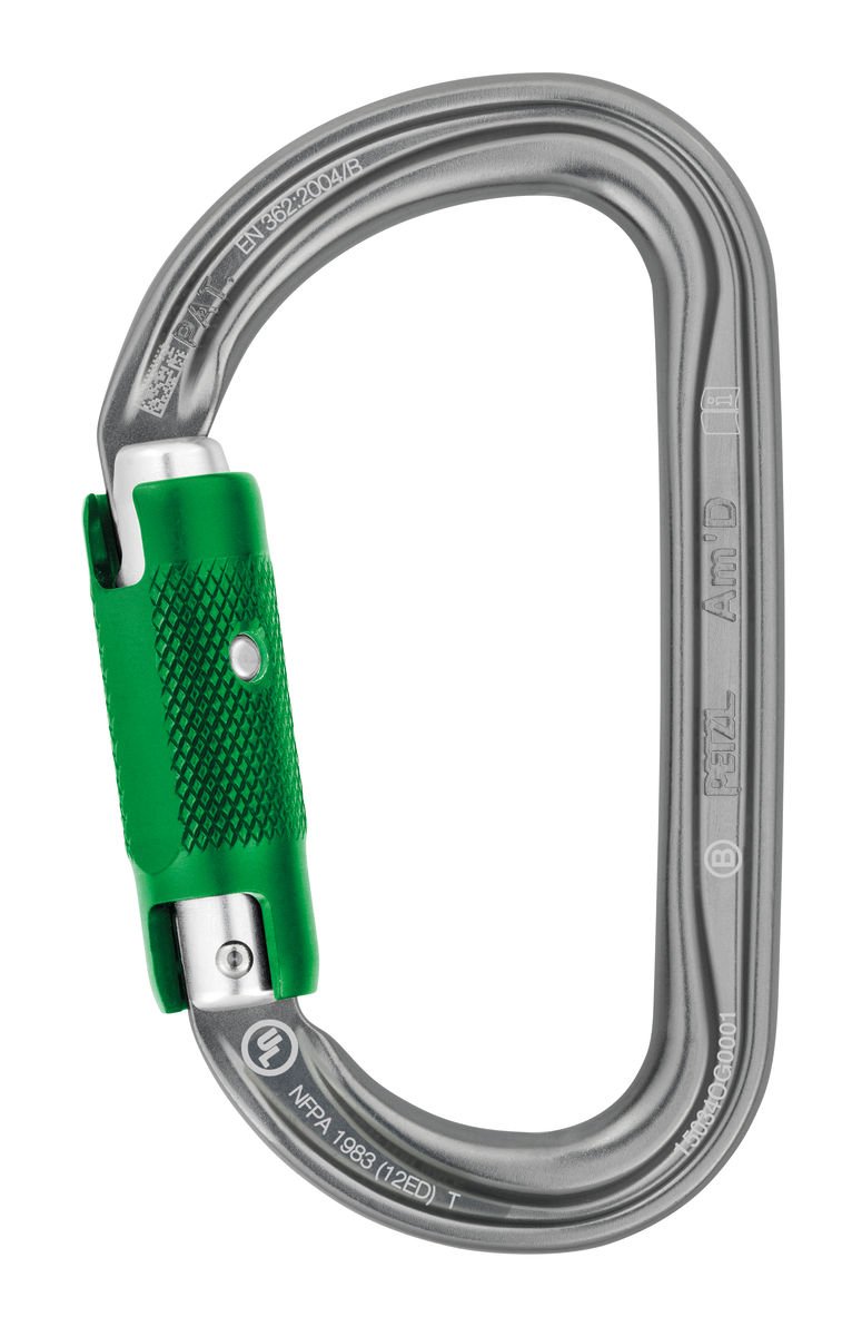 Petzl -Am'D Pin-Lock X10 Mosquetón