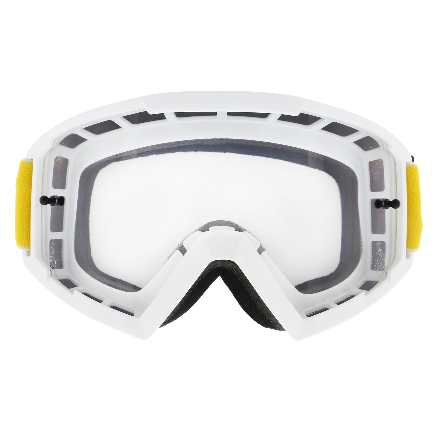 Red Bull SPECT Eyewear Whip 013 Motocross Brille (White,One Size)