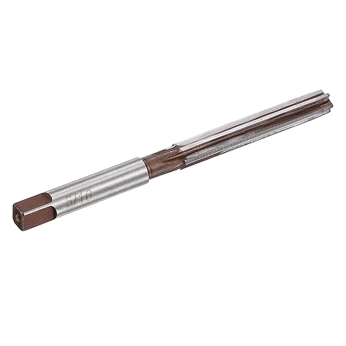 Vista 26 de uxcell 5/8 "Escariador de mano H8 Herramienta de aleación de precisión de acero 6 flautas Herramienta de fresado de vástago recto