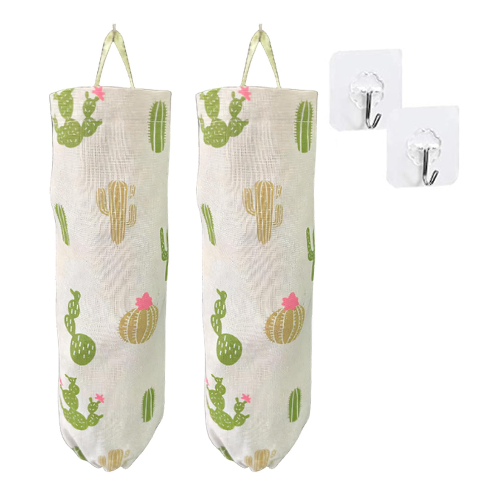 Piceioep Multipurpose Trash Bag Dispenser Wall Mount for Kitchen Bathroom Garage Space Saving Wall Mounted Garbage Bag Dispenser