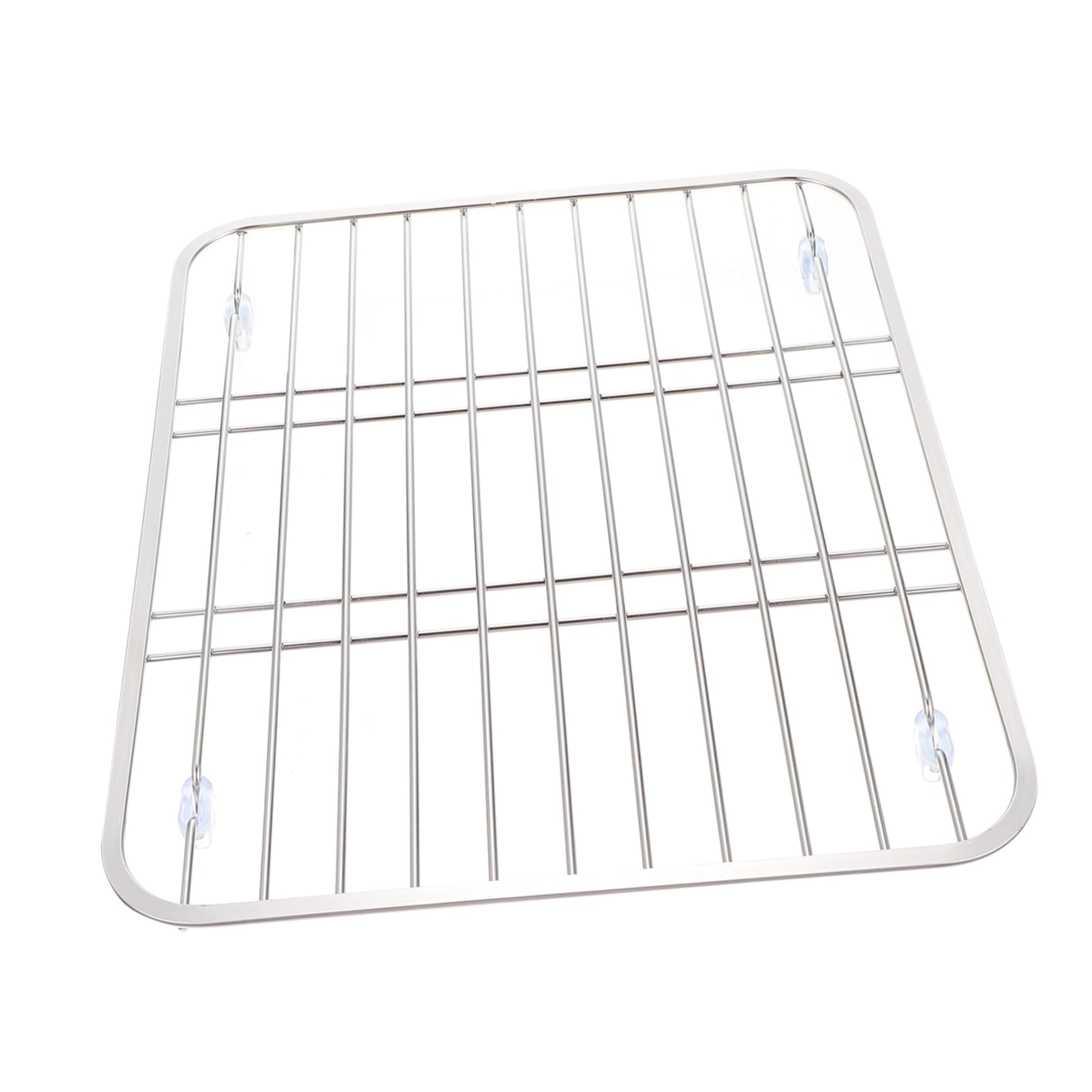 Cabilock Rejilla para Secar Platos de Acero Inoxidable 304, Escurridor Resistente y Fácil de Limpiar para Cocina y Fregadero, Soporte Multiusos para Utensilios y Almacenamiento