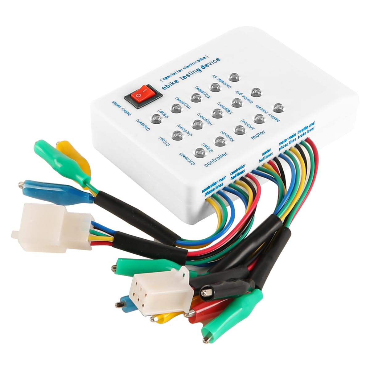 WANGCL Wykrywacz skutera elektrycznego elektrycznego bezszczotkowego sterownik elektryczny urządzenie do testowania samochodu elektrycznego