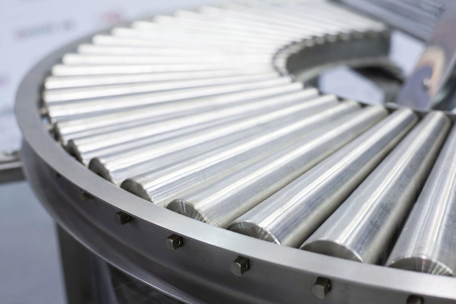 Rodillos Transportadores De Acero Inoxidable - Pack De 2, Diámetro 38 Mm, Longitud 11.8", Para Cintas Transportadoras