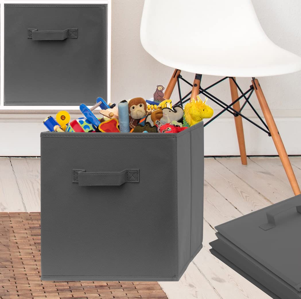Snapklik.com : Pomatree Fabric Storage Cubes - 8 Pack - Cube Storage ...