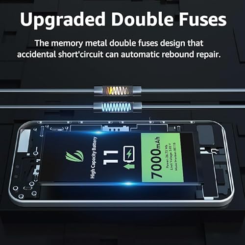 Ll Trader Battery For Iphone 11, 7000 Mah High Capacity Replacement Battery For Iphone 11 thumb #6