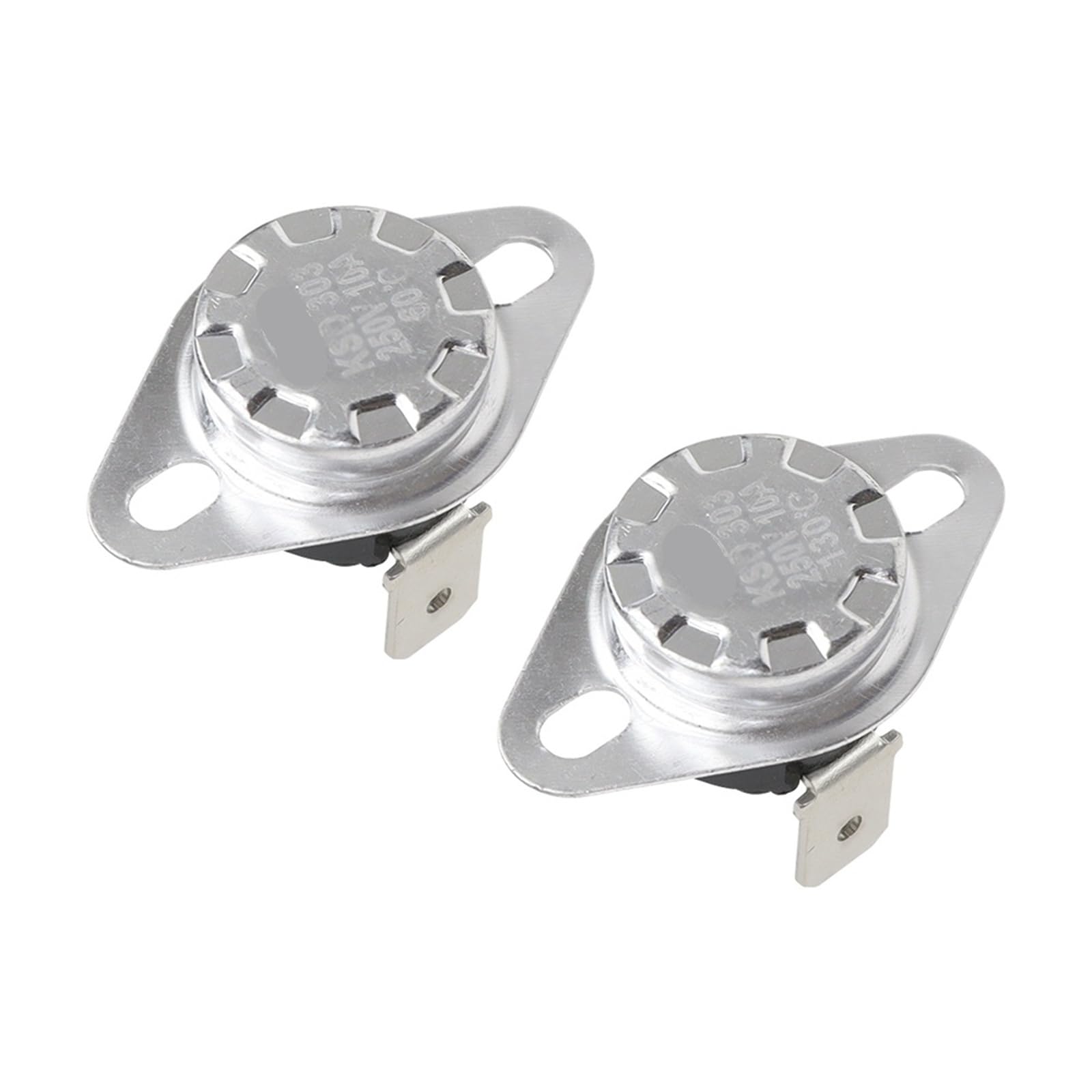 Termostato KSD301 de 60°C para reparar cafeteras y termos con corte térmico manual NC 5