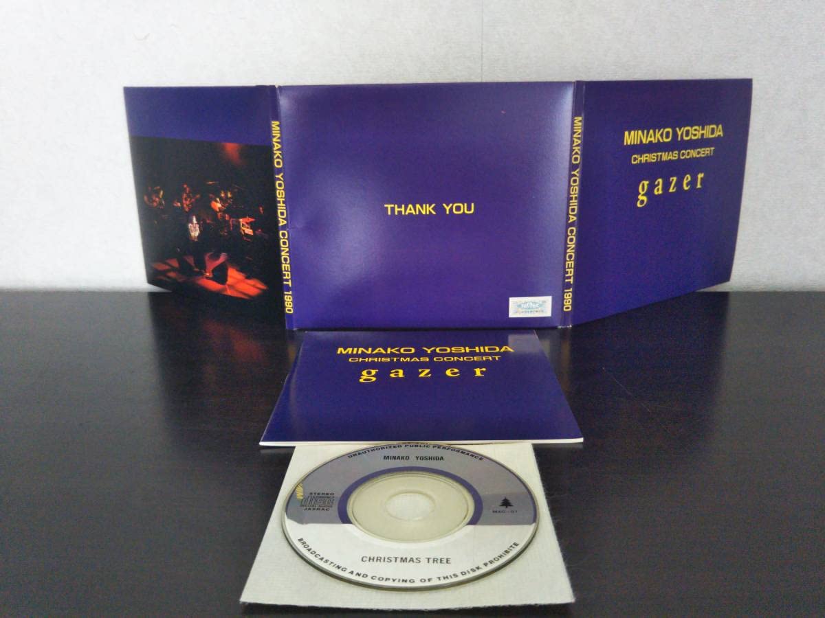 吉田美奈子　CHRISTMAS COMCERTパンフ CDSINGLE 付き 吉田美奈子 CHRISTMAS COMCERTパンフ CDSINGLE 付き 吉田美奈子