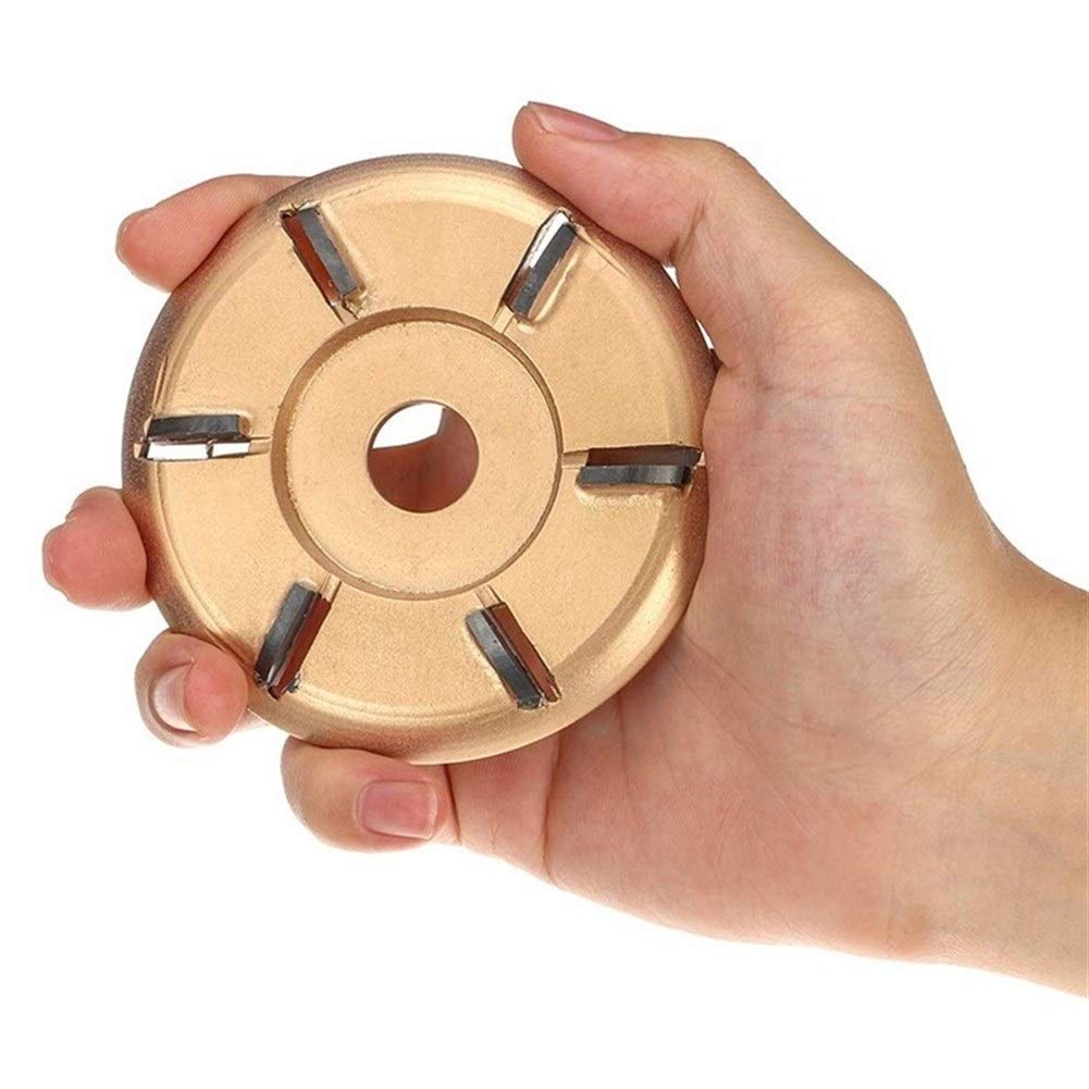 1 PC 90mm Kopanie Grinder Drewno Turbo Płaszczyzna Woodworking Tools Mocowanie Frezarki Narzędzie Cutter do szlifierki kątowej 16 mm Narzędzia do majsterkowania