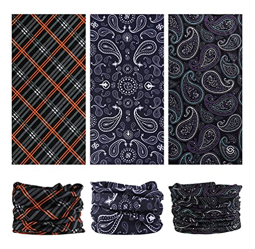 Image of VANCROWN Headband Neck Gaiter Head Wrap Headwear Face Mask Magic Scarf Bandana for Men and Women