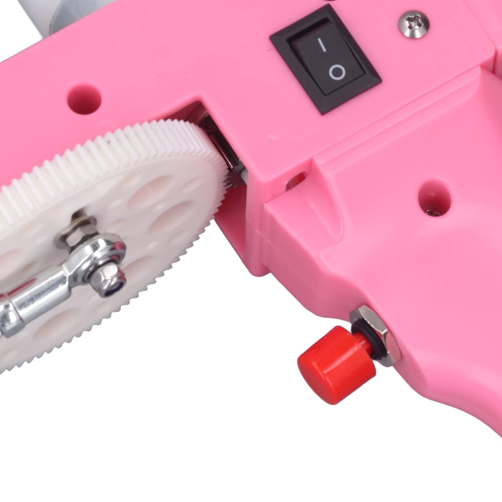 Pistola de Mechones, 2 en 1, Máquina Eléctrica de Flocado para Tejer Alfombras, Kit de Inicio de Máquina de Pistola para Tejer Alfombras de Mano