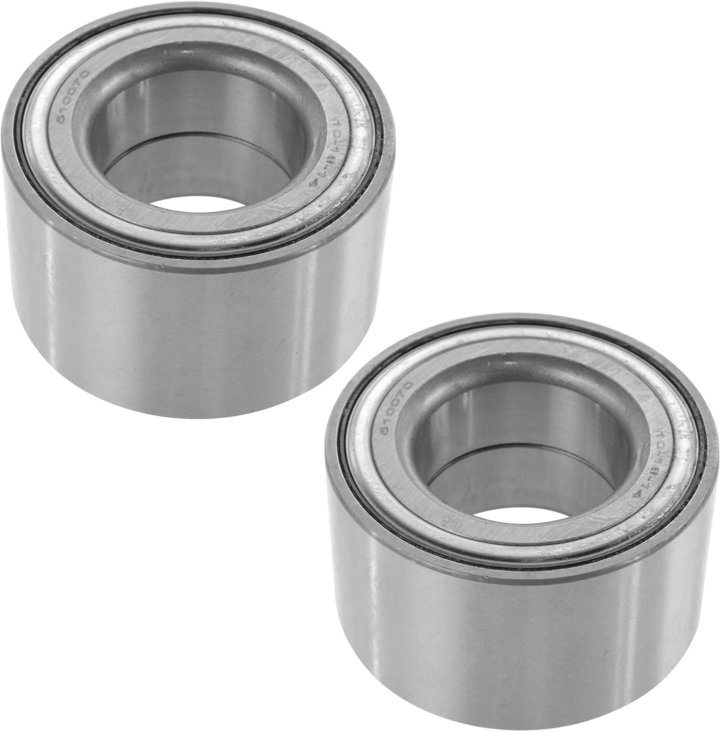 TRQ Driver & Passenger Side Wheel Bearing Set Compatible with 2003-2010 Pontiac Vibe 2005-2010 Scion tC 2000-2005 Toyota Celica 2003-2019 Corolla 2003-2013 Matrix MR2 Spyder 2001-2003 Prius