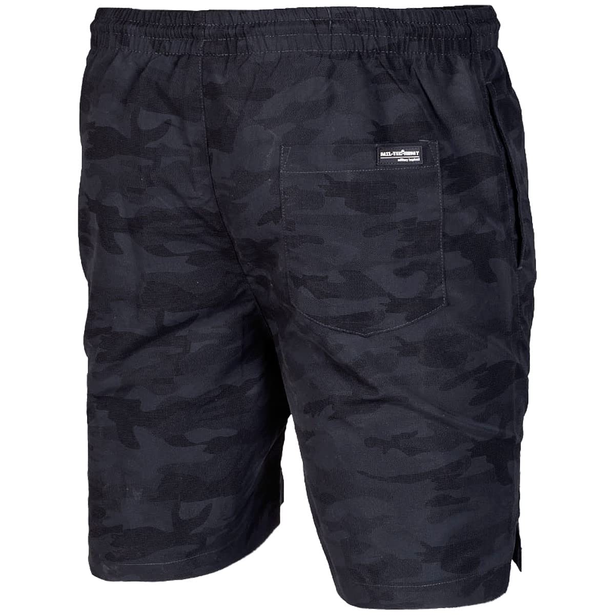 Miltec Swim Shorts - Dark Woodland Camo (3XL)