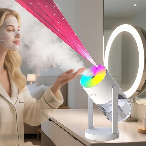 UEISODC Humidificador LED para dormitorio, difusor de aceite esencial de spa, difusor de aromaterapia para automóvil USB, con apagado automático,