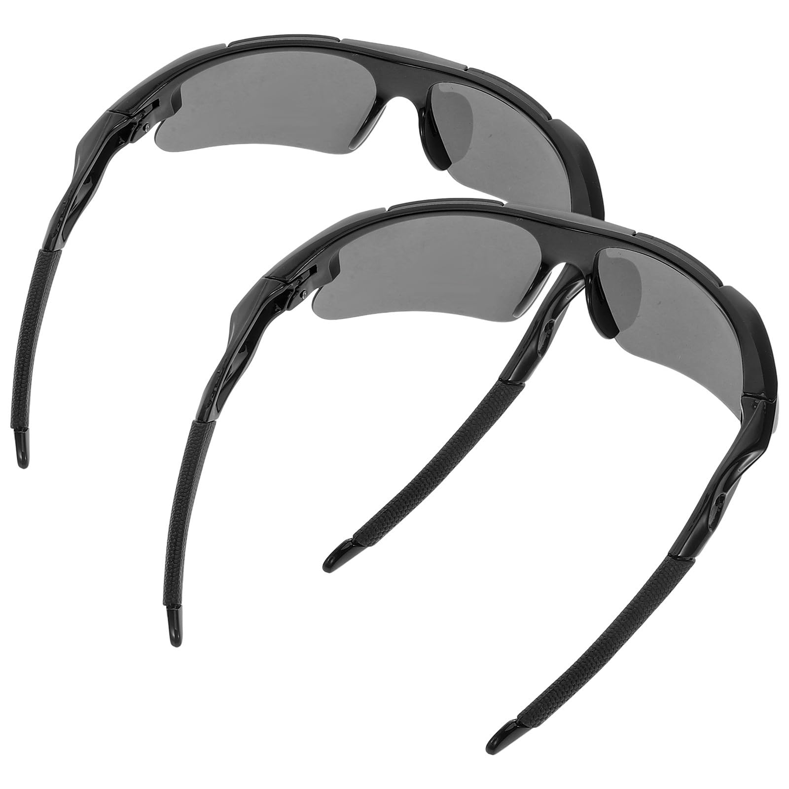Lunettes de Soleil Sportives pour Cyclisme et Randonnée, 2pcs en PC Solide, Design Élégant, Protection UV pour Hommes et Femmes en Plein Air