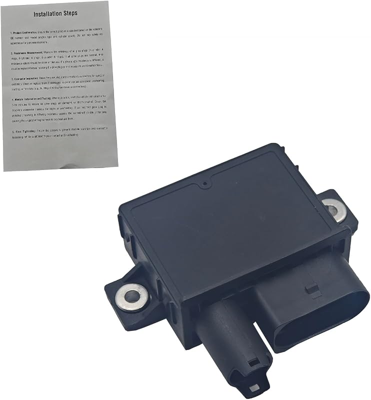 AMCC Diesel Glow Plug Control Module Relay Replace: 12218591724 | Compatible with BMW N57 3 5 7 X5 X6 Series E90 E91 E92 E93 E70 F01-11 2004-2017 325d 330d 525d 535d 530d 730d X5 X6 740d