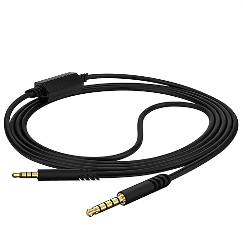 Miniatura 2 de Geekria Cable de audio para juegos compatible con Astro A40 tr, A40, A30, A10 Gen 2, A10Gaming, cable de auriculares, cable auxiliar de repuesto