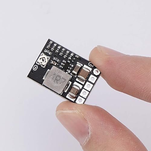 Miniatura 4 de DROK Convertidor DC Buck, 6 piezas mini regulador de voltaje DC 4.5-20V 12V 9V reductor reductor 3A 10W salida de voltios ajustable fija reductor