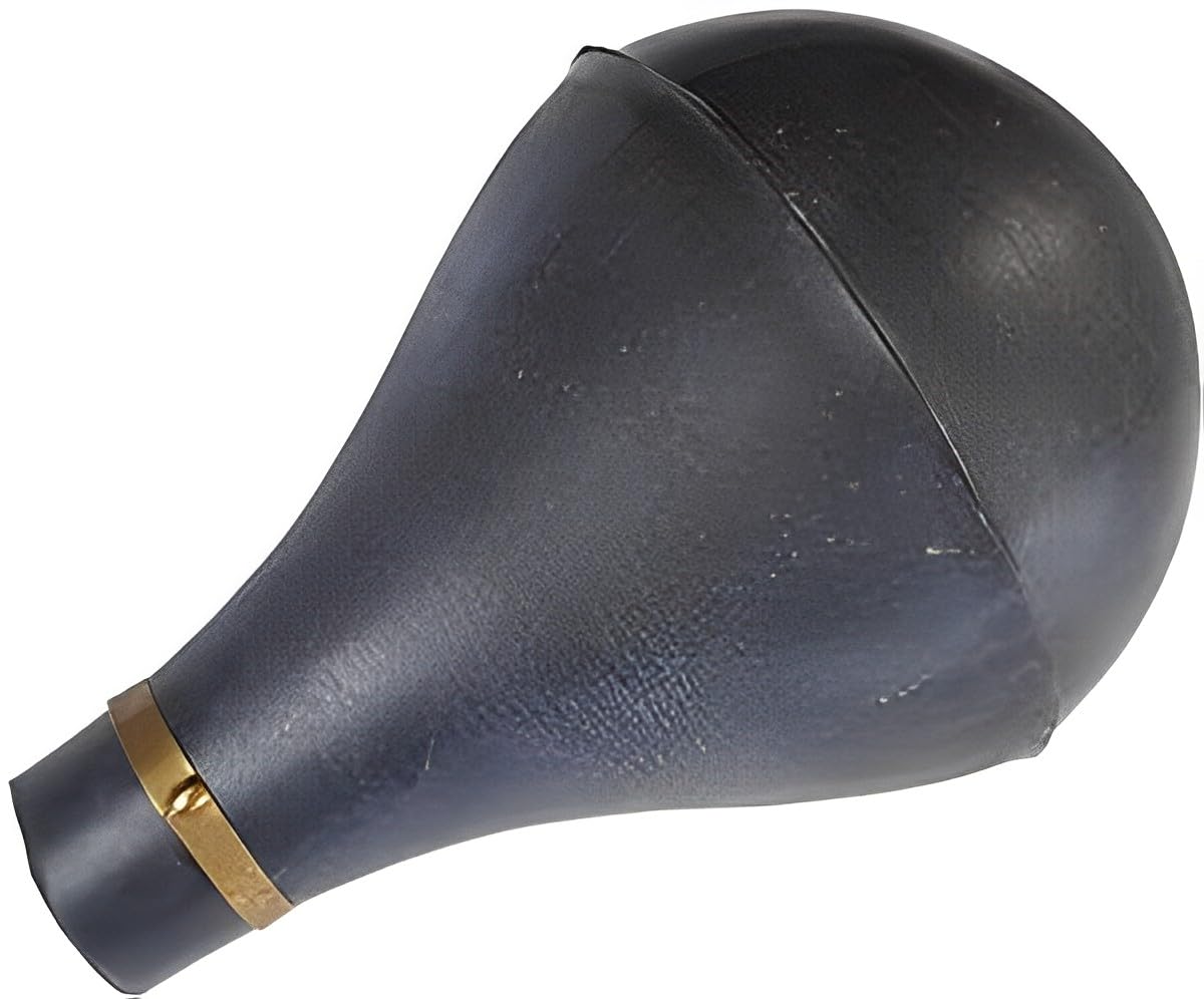 Perfito Replacement New Black Rubber Horn With Clip Fits Antique Brass Car Taxi Truck Horn