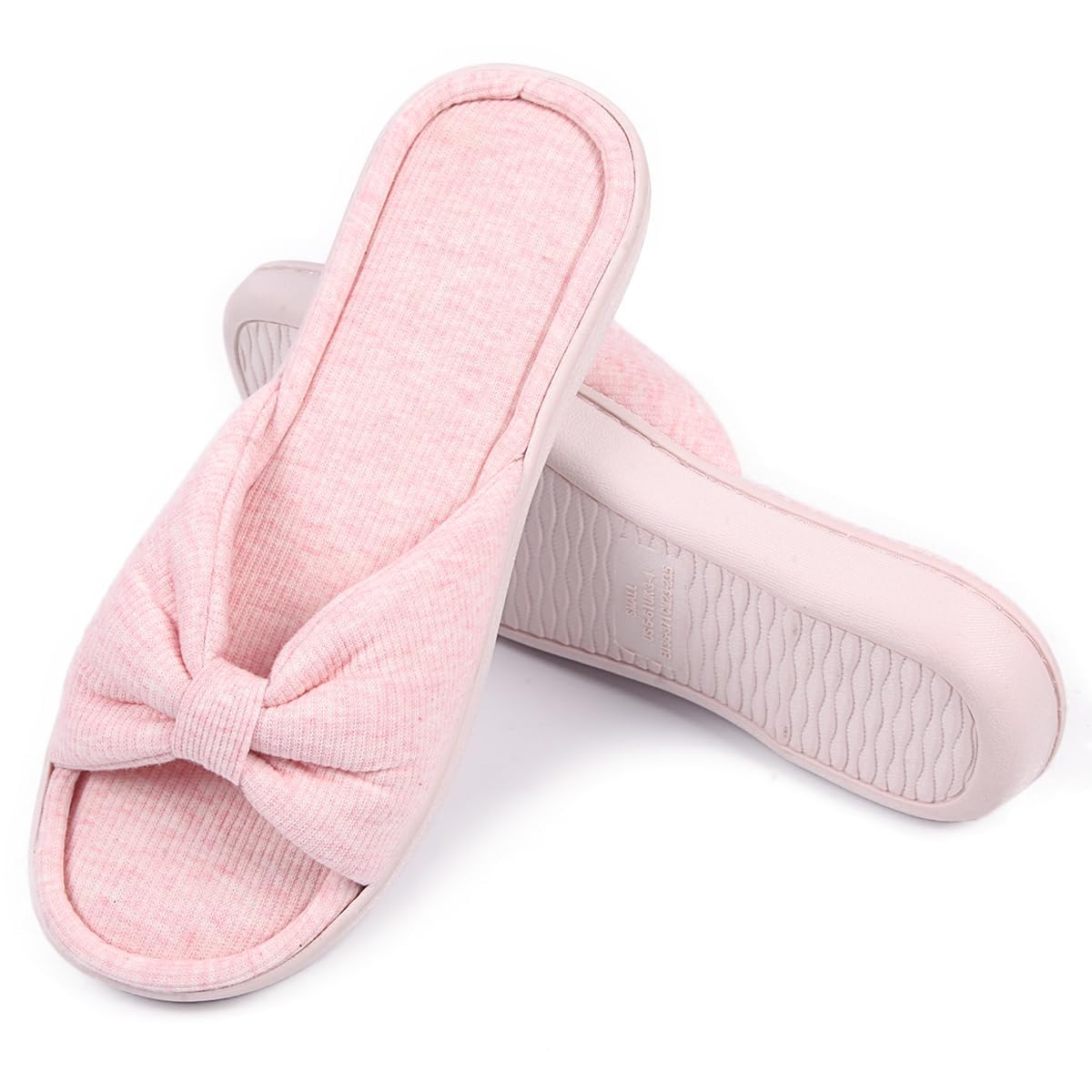 Caramella Bubble Womens Open Toe Summer Bedroom Slippers Memory Foam Sandal Home Ladies Comfy Slippers