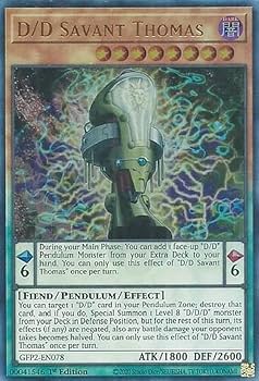 Amazon.co.jp: 遊戯王 GFP2-EN078 DD魔導賢者トーマス D/D