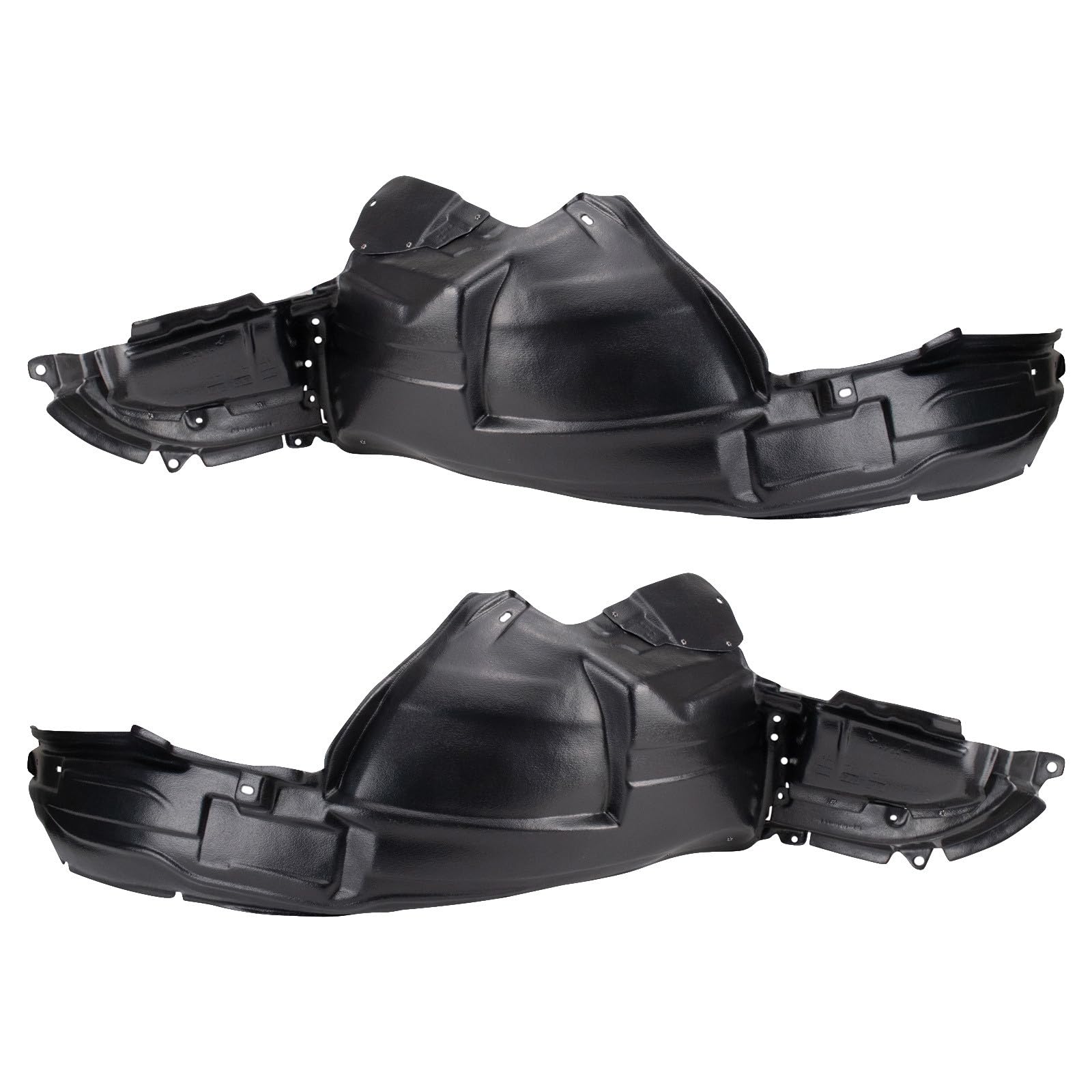 TRQ Inner Fender Liner Set | For 2007-2008 Subaru Forester SU1248113 SU1249113