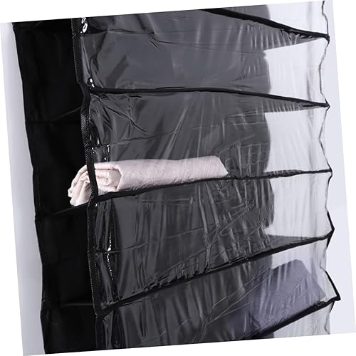 Miniatura 4 de Zerodeko Organizador de zapatos para colocar detrás de la puerta, 26 unidades, organizador grande para colocar sobre la puerta, zapatero sobre la