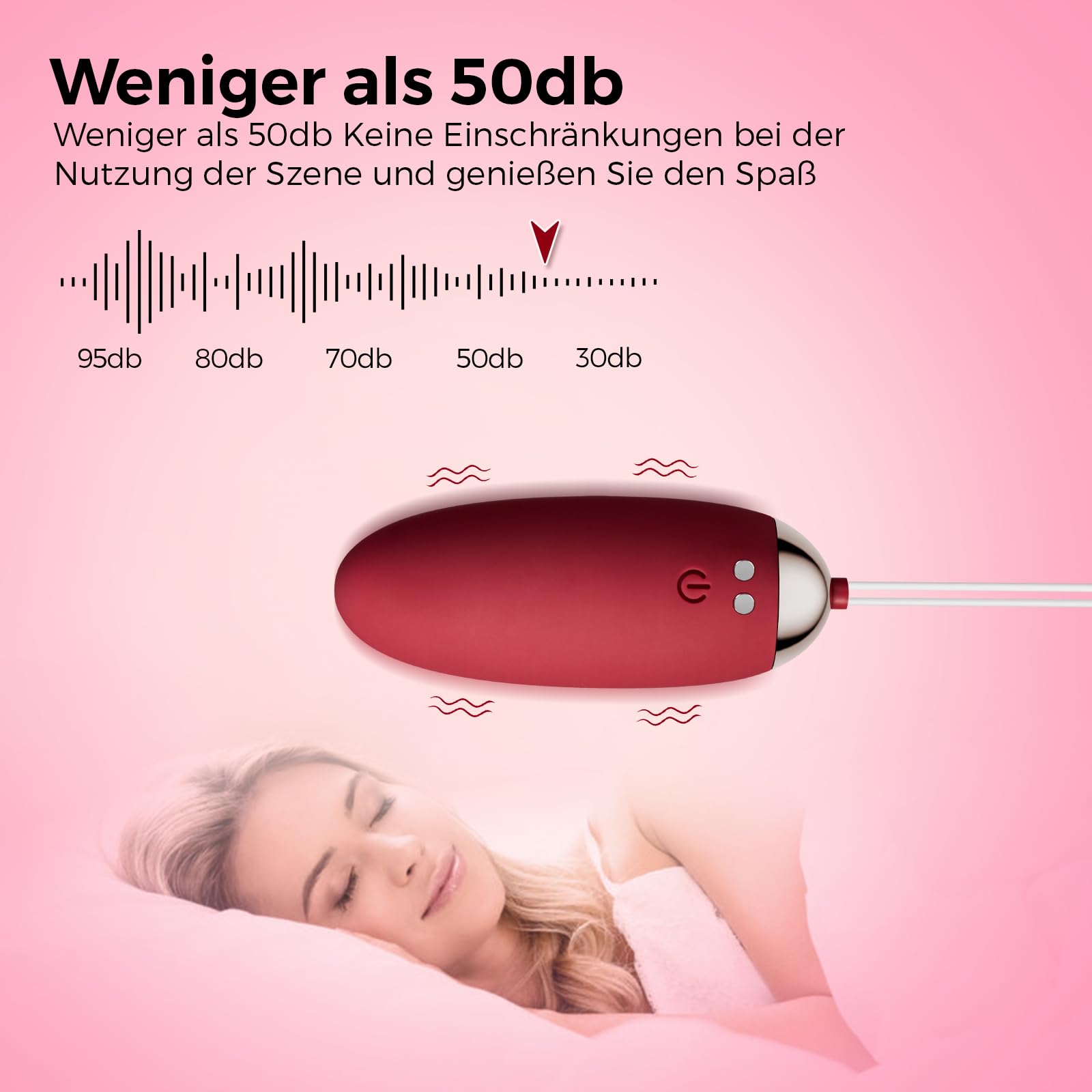 Ovetto Vibrante Donna telecomando Vibratore Telecomando-Sexytoysys Giochetto sessuale per coppie Vibratore con telecomando Palline d'amore-Ovetto Vibrante con telecomando, Comando a distanza
