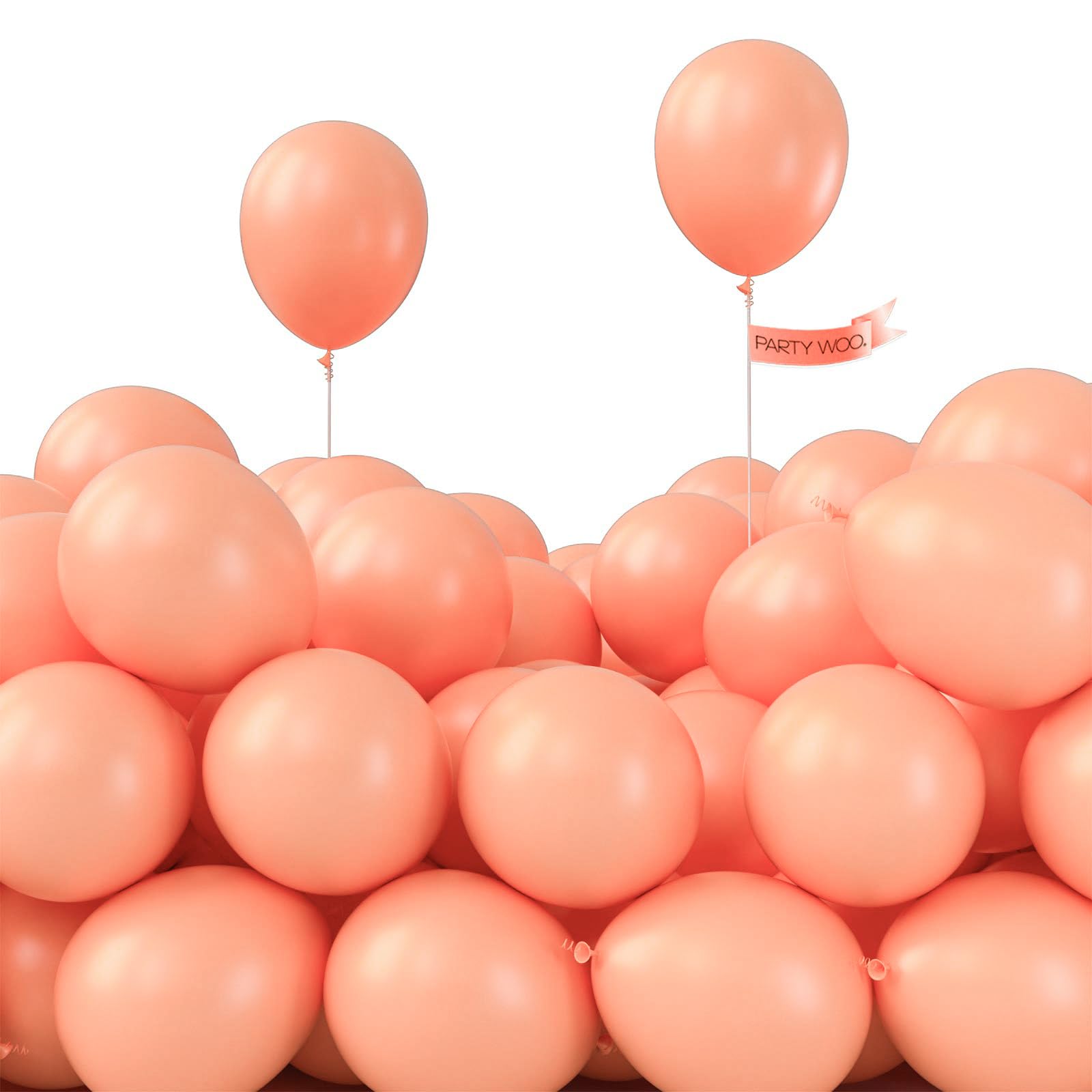 Amazon.com: PartyWoo Peach Balloons 50 pcs 5 Inch Small Mini