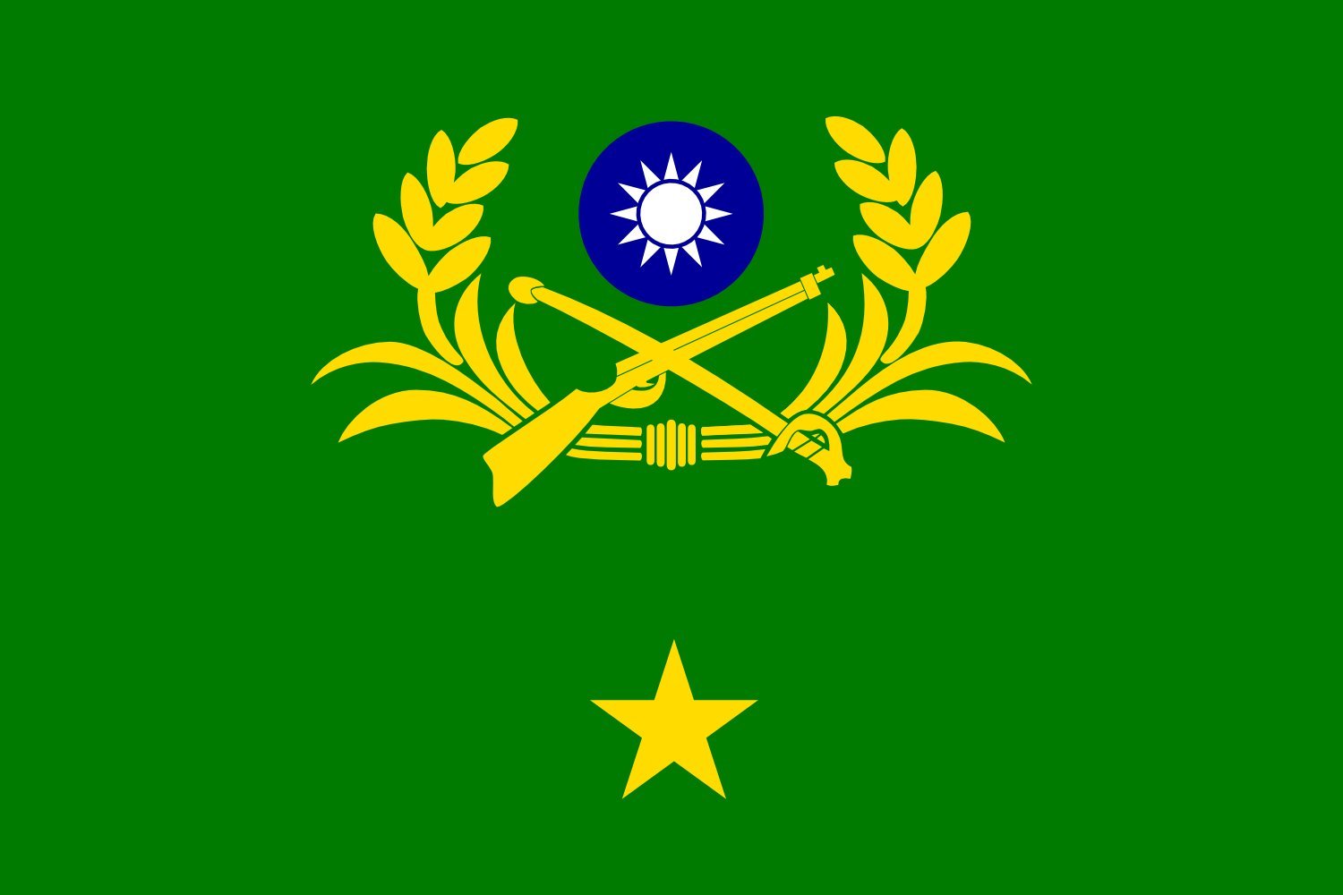 Drapeau Large ROCA Major General s de 1,35m² pour pavoiser vos cérémonies en extérieur