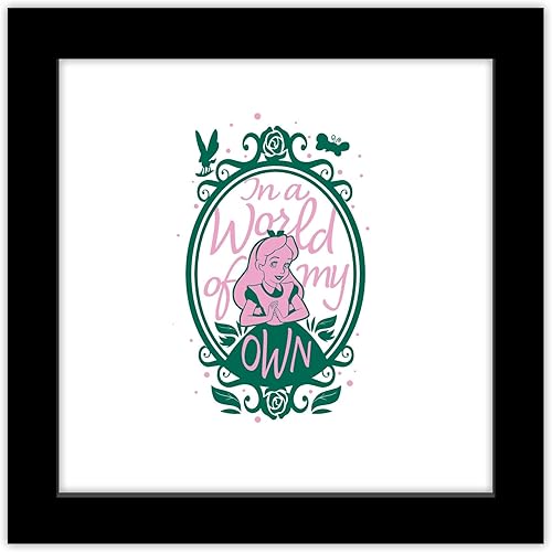 Miniatura 1 de Trends International Gallery Pops - Póster artístico de pared de 12.00 x 12.00 pulgadas, diseño de Alicia en el país de las maravillas en un mundo