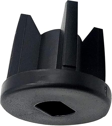 Miniatura 4 de Repuesto universal para persiana enrollable para interiores y exteriores, accesorios para persianas enrollables (enchufe de 1.102 in, negro)