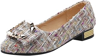 Mocasines para mujer, vestido a cuadros, zapatos planos, bailarinas, elegantes, zapatos planos, bailarina, zapatos de fiesta, boda, zapatos de novia, zapatos planos de Mary Jane