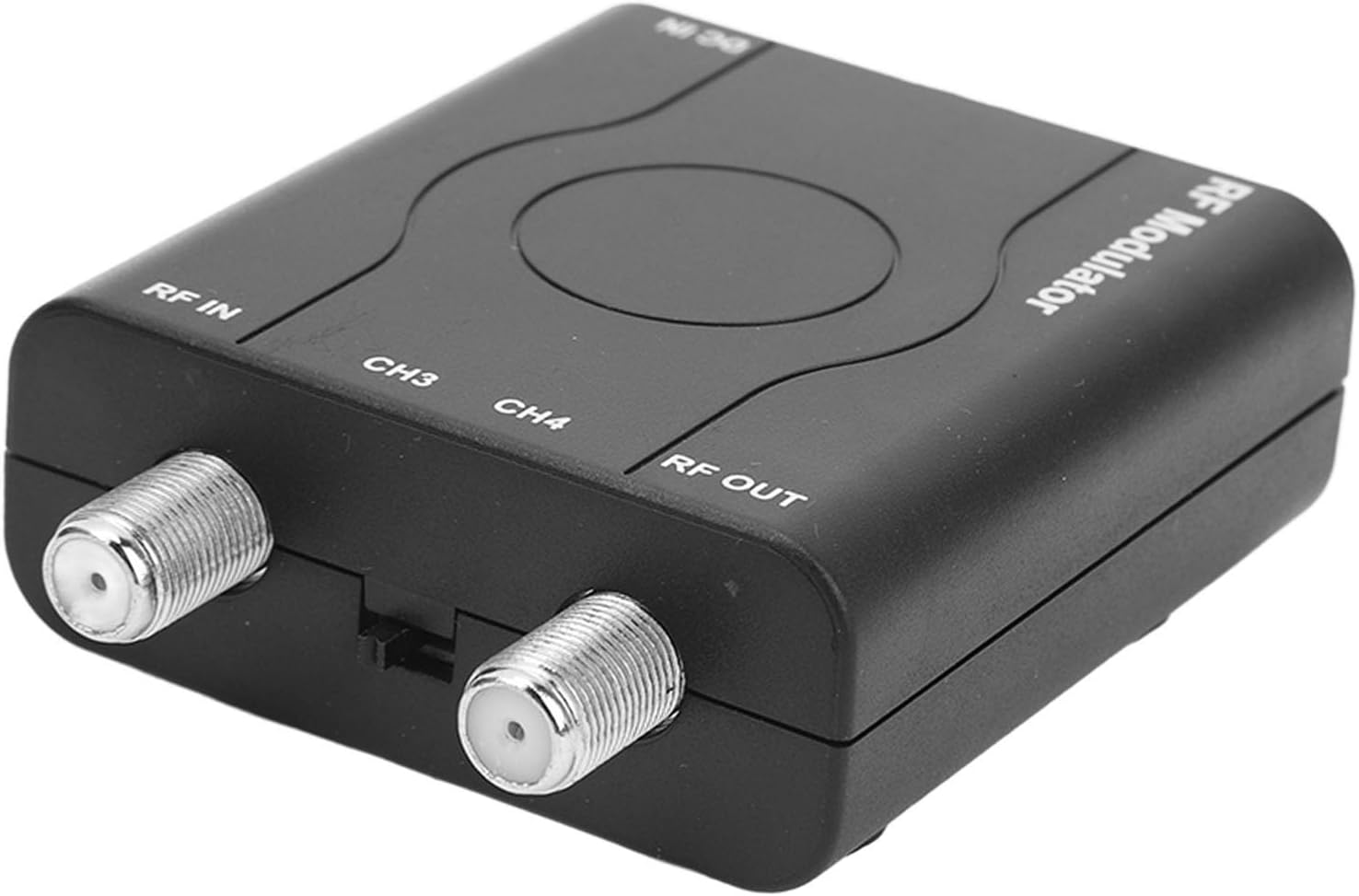 HDMI RF Modulator Adapter, RF Modulator HDMI Coaxial Converter, HDM61 HDMI to RF Modulator, Support NTSC Format Output,1080P PLL Control VHF Working Frequency