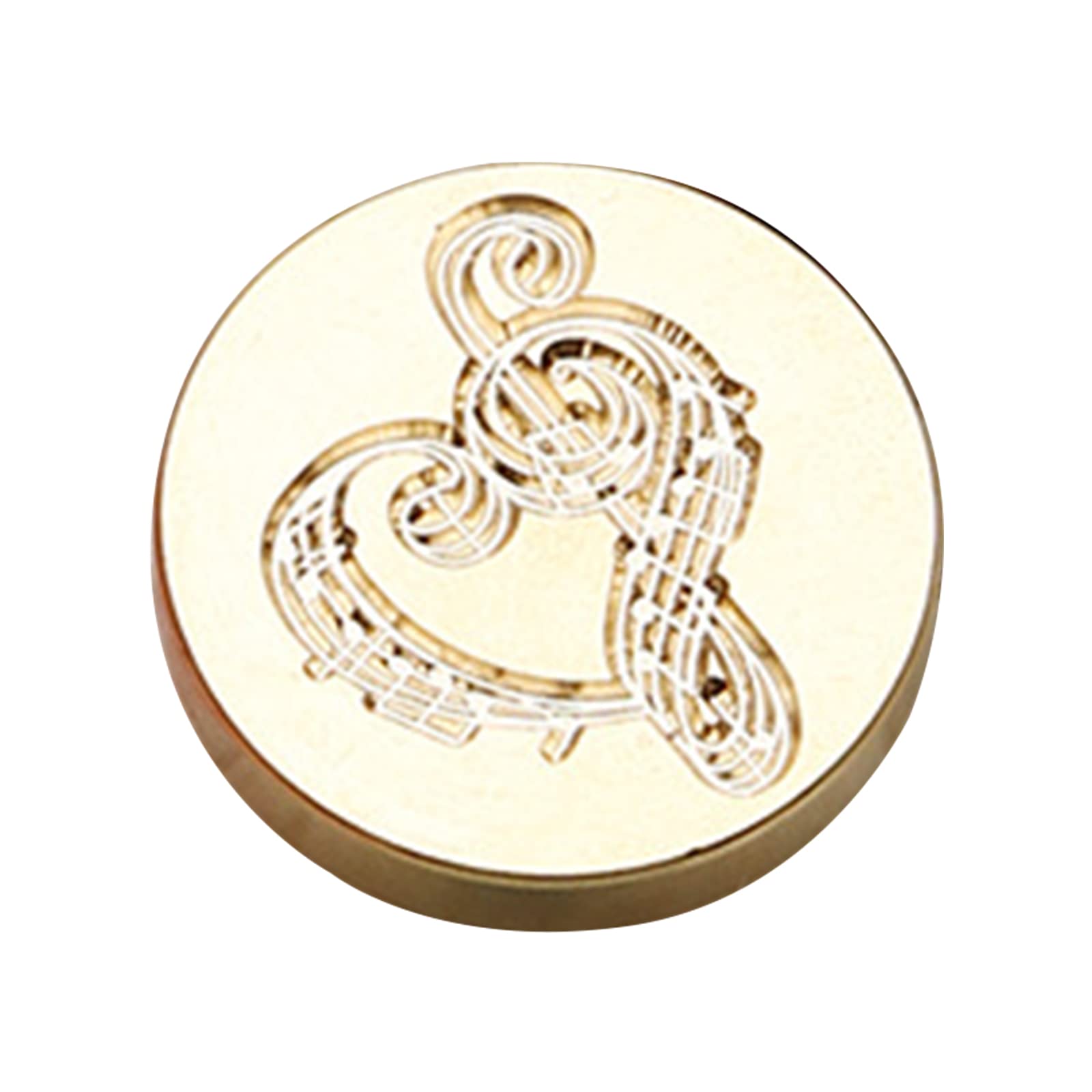 Tsophreniq Music Note Wax Stamp Decorative Seal Multipurpose Accessory for Beginner Starter Handicraft Gift Sealing Wax