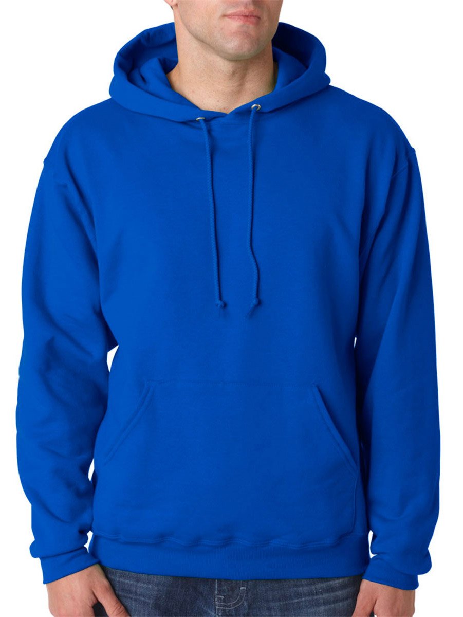 Jerzees 8 oz. NuBlend 50/50 Pullover Hood, Royal - Medium