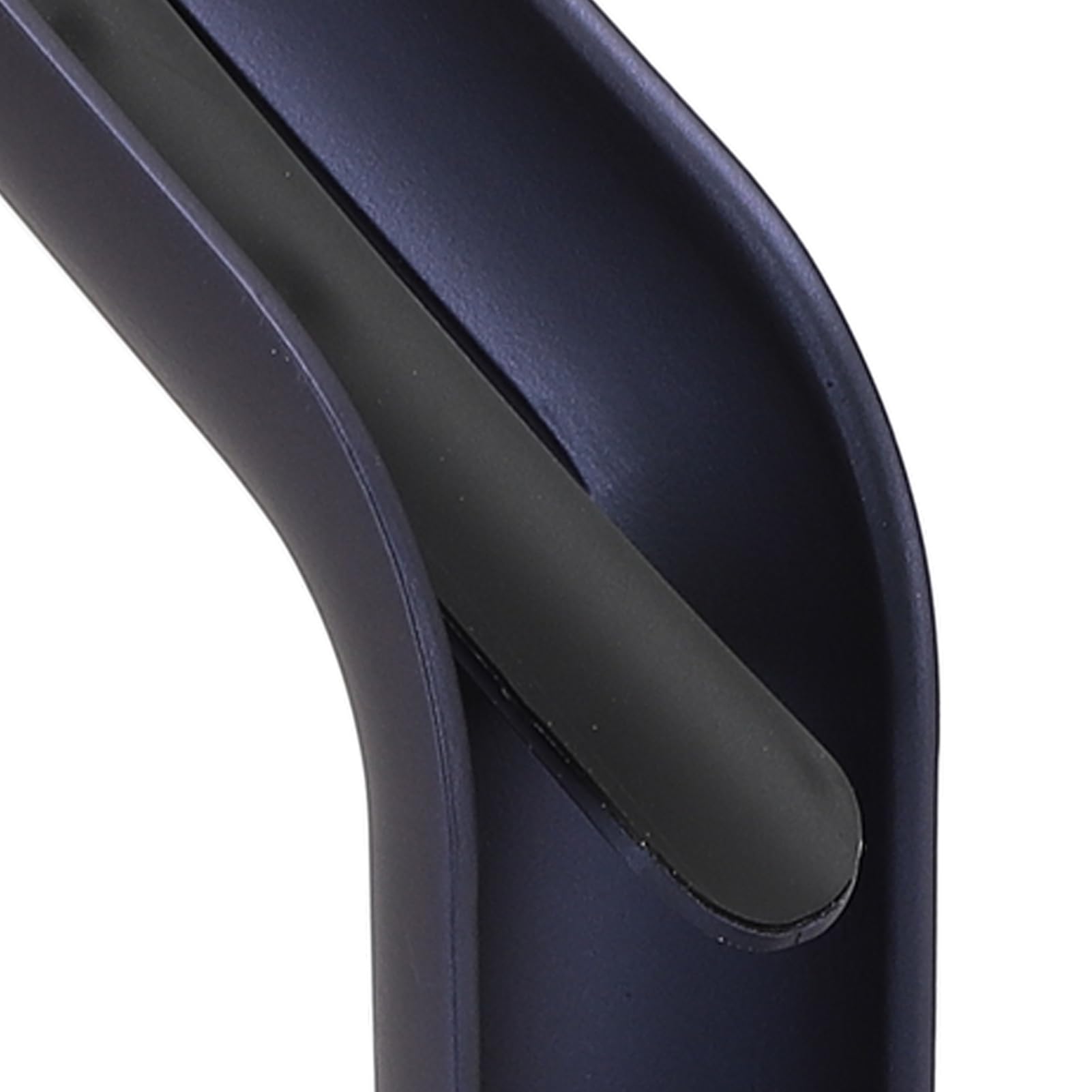 ANGGREK Soporte de Escritorio para Secador de Pelo, Estante de Almacenamiento de Metal para Plancha de Pelo HT01, Diseño Que Ahorra Espacio para un área de Peinado Organizada (Blue)