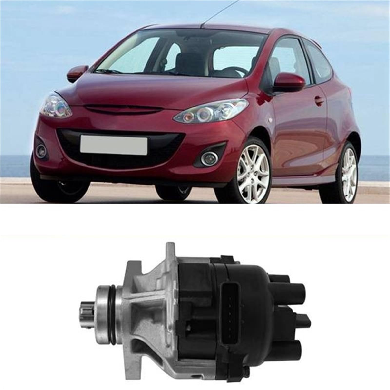 Electronic Distributor Do Mazda Demio DW 1998-2003 Elektroniczny dystrybutor samochodowy B5B4-18-200 T2T60572 Car Auto Distributor
