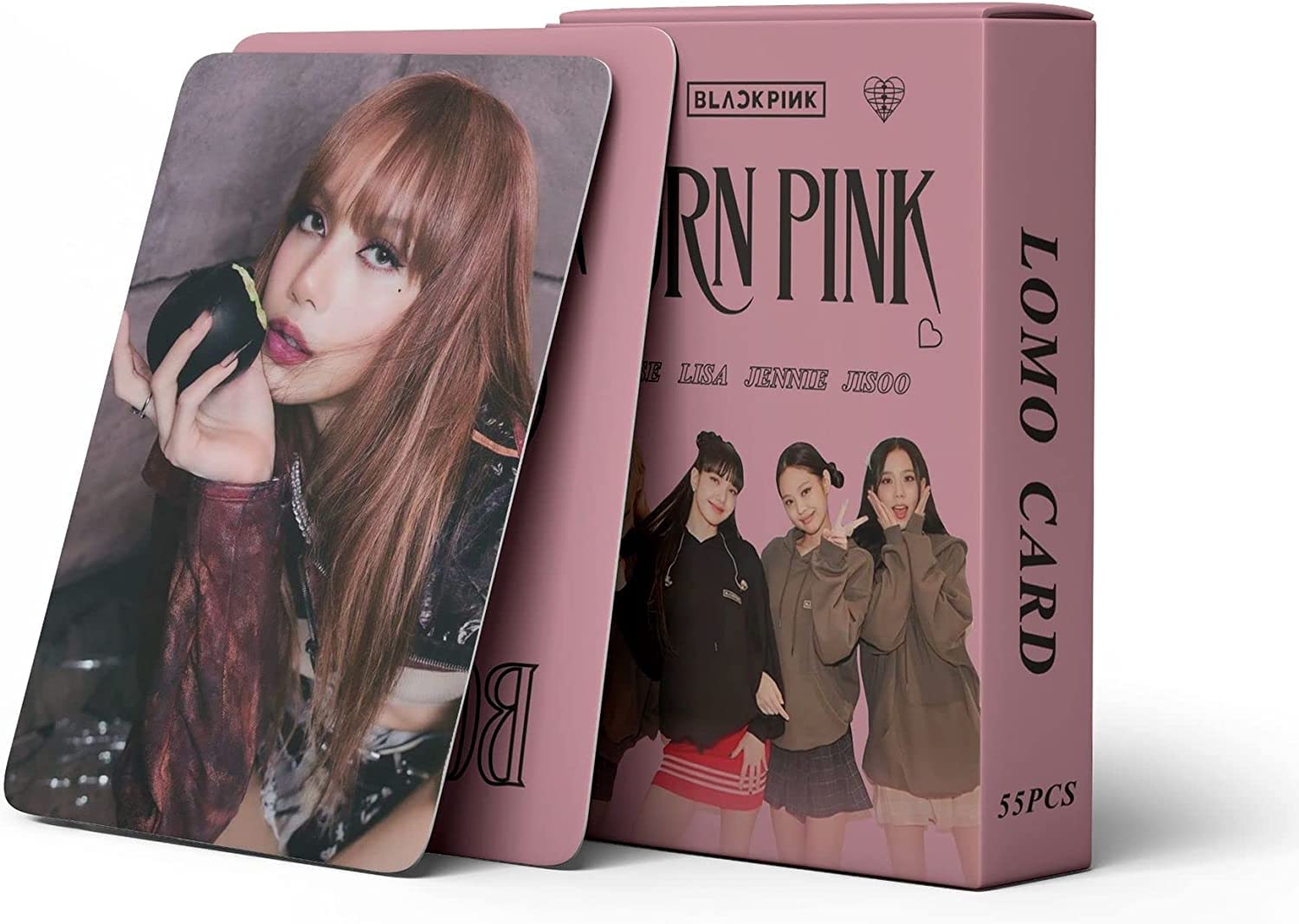 55pcs Blackpink Lomo Cards Photo Cards BP Born Pink World Tour New