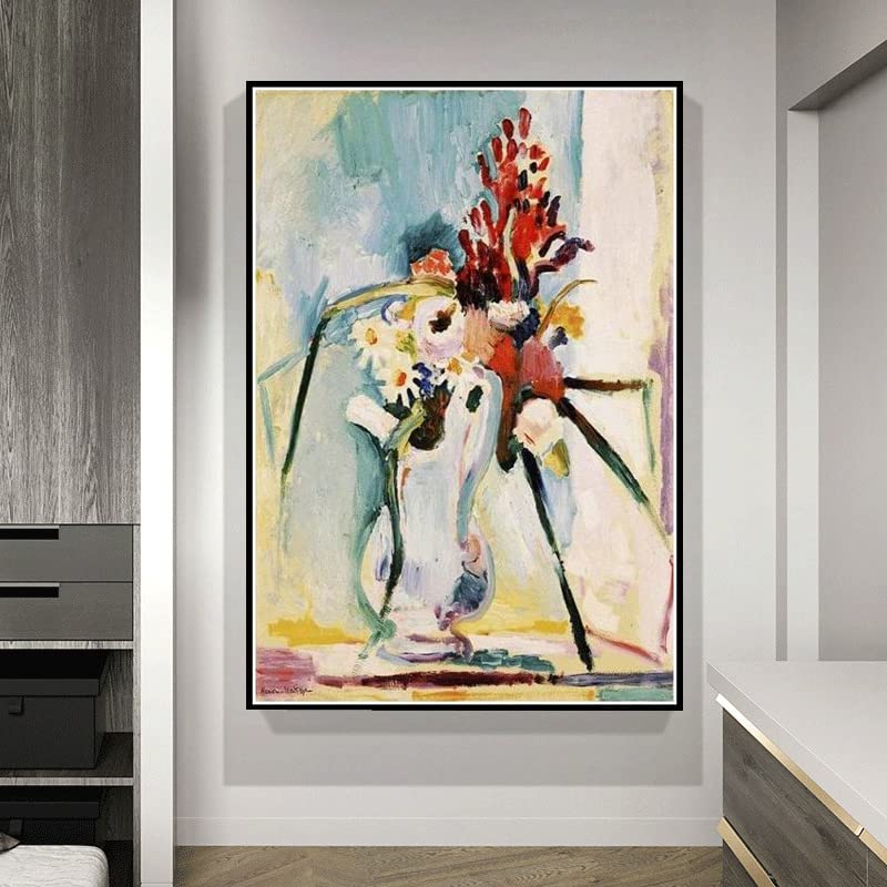 Amazon | DIY 数字油絵 アンリ・マティスの絵画「窓辺の花
