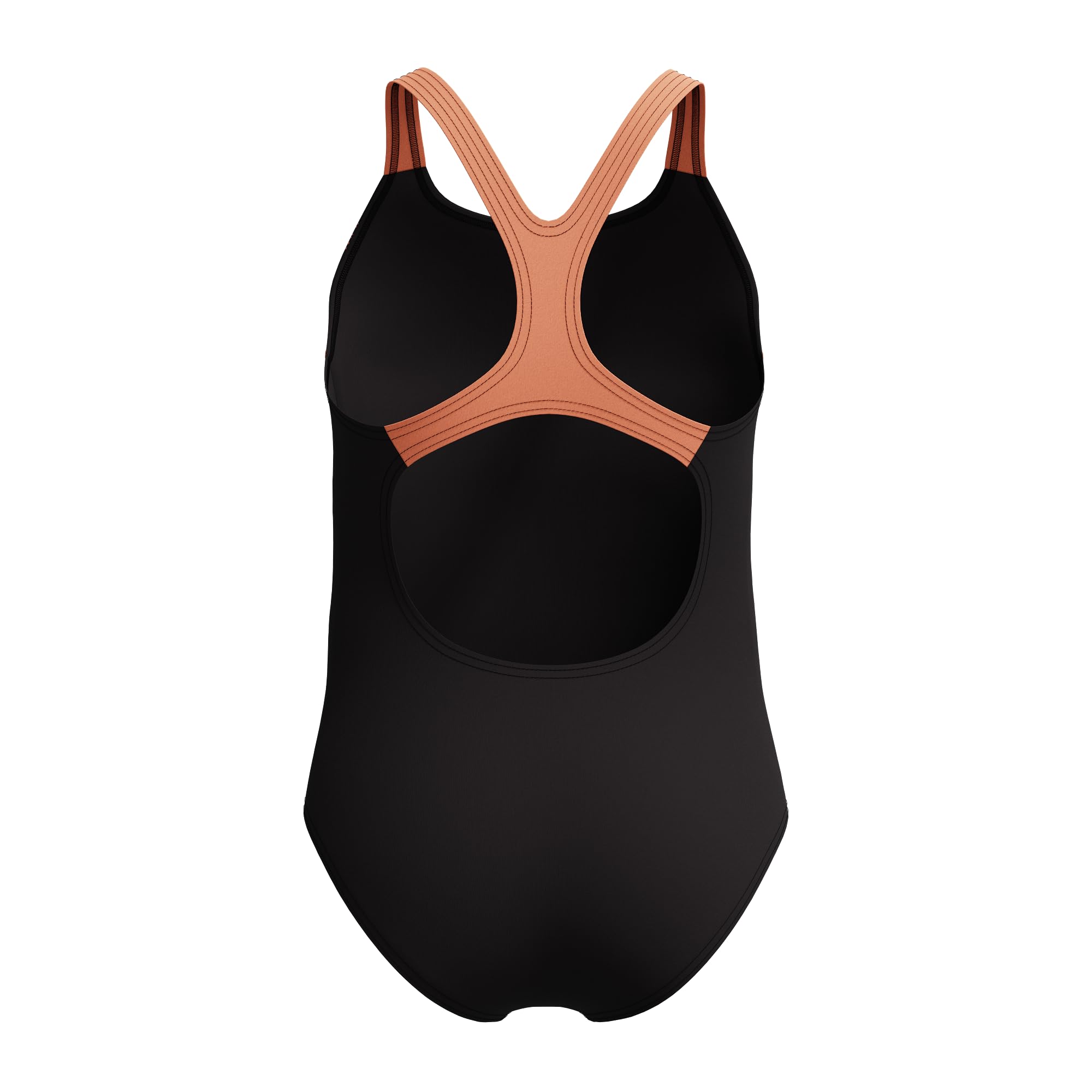 Speedo Mädchen Medley Logo Medalist Badeanzug Orange