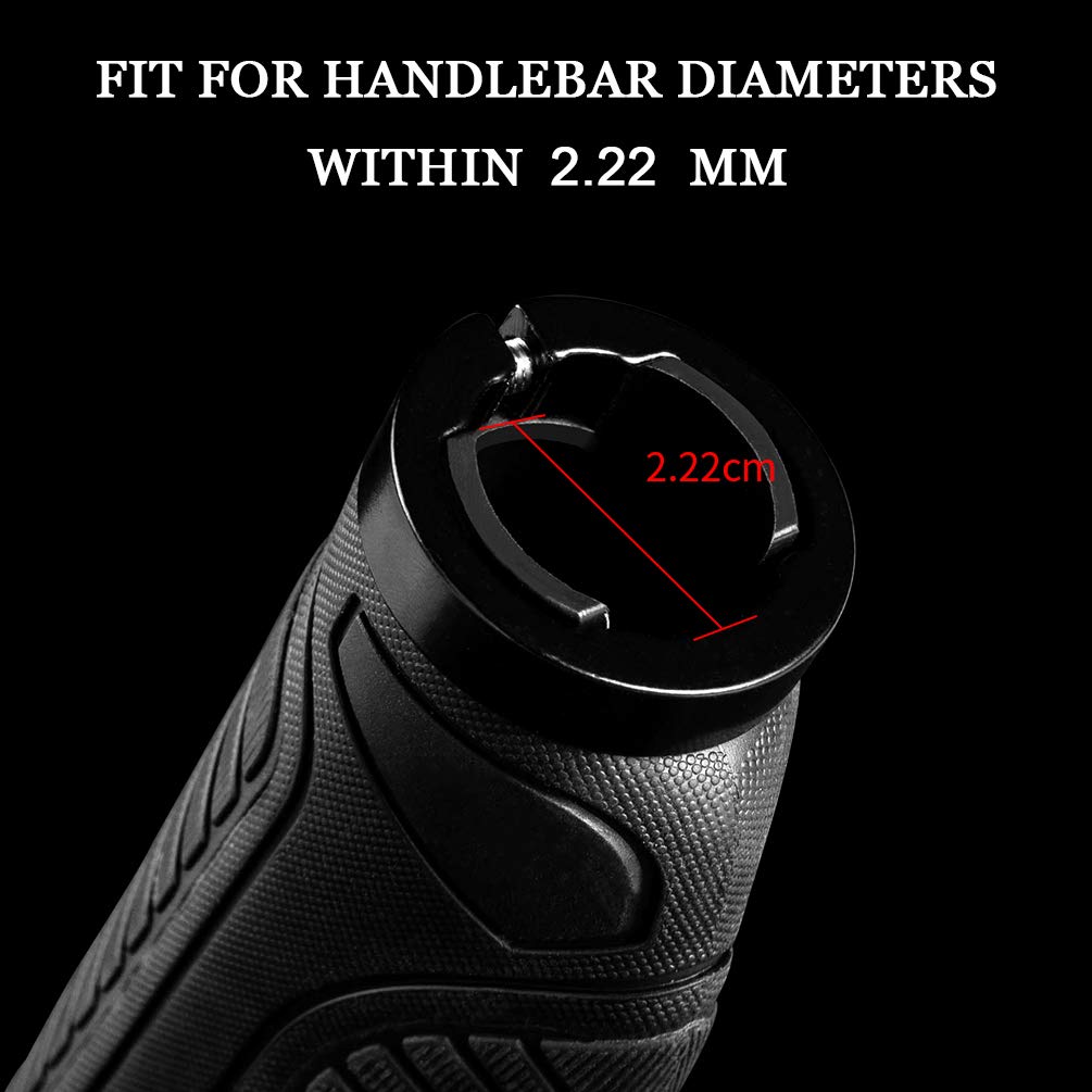 WBP DOUBLE LOCK On Bike Grip With Aluminum End Cap MTB/DH/FR/XC Bike EUR 23,88 - FR