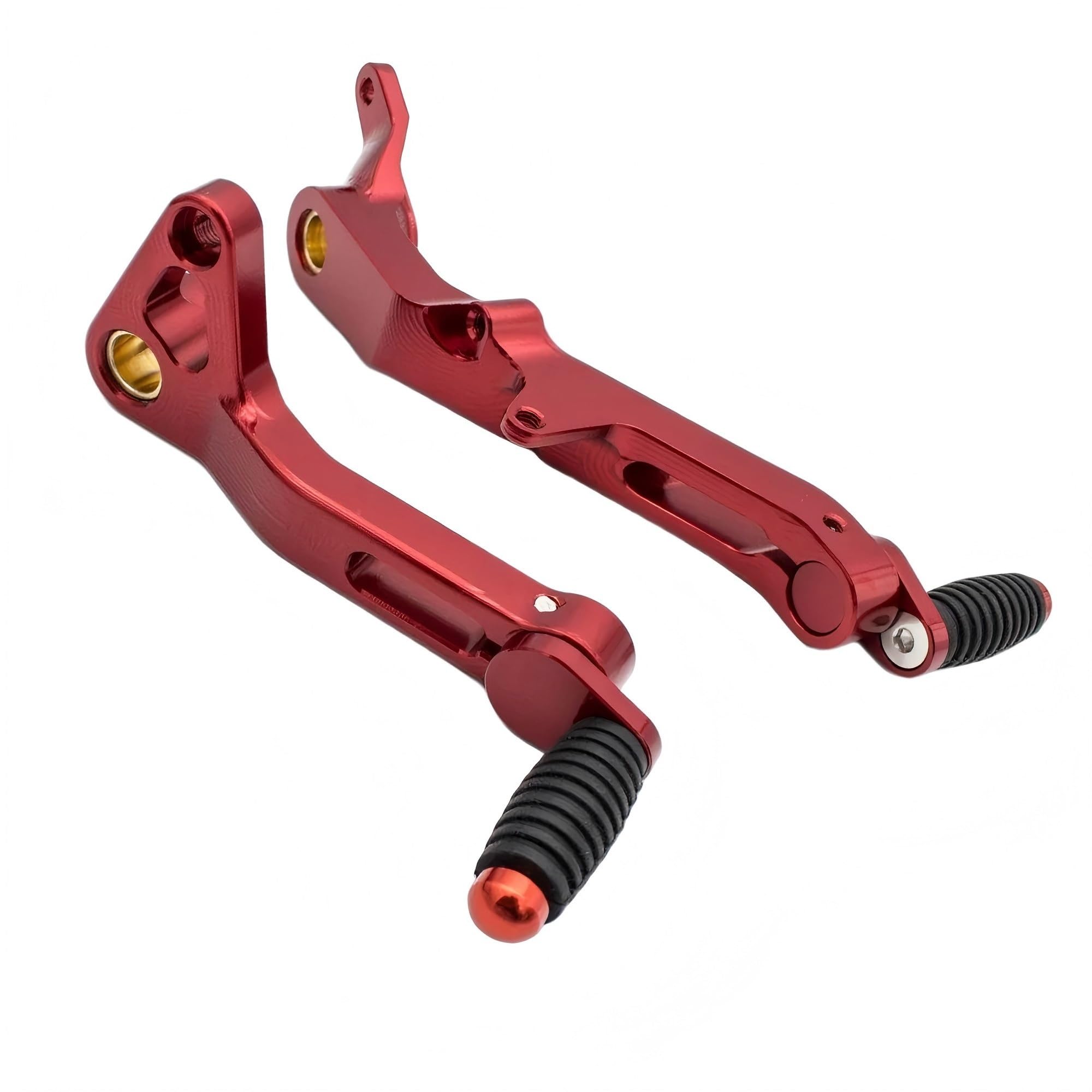 VOLOVEMEPA Shift & Brake Pedal Lever for Monster 821 1200 Series 2014-2020 ﻿ Gear Lever Shift Lever Pedal Folding