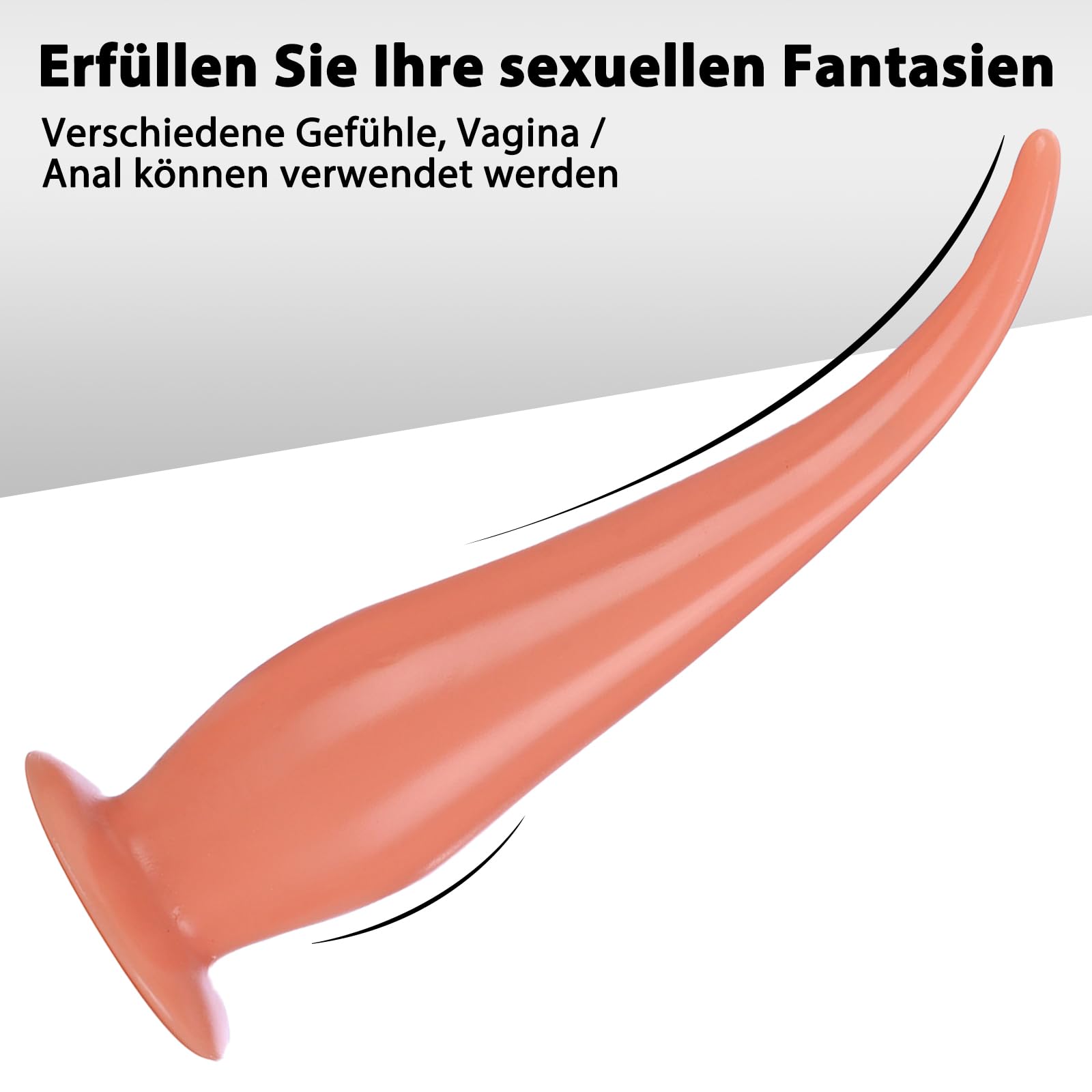 BDSMJOY Gigante dilatador analjuguetes eróticospara pareja sexuales Viene con una ventosa fuerte plug anal pour Femmes Hommes Plug Anales (XL)