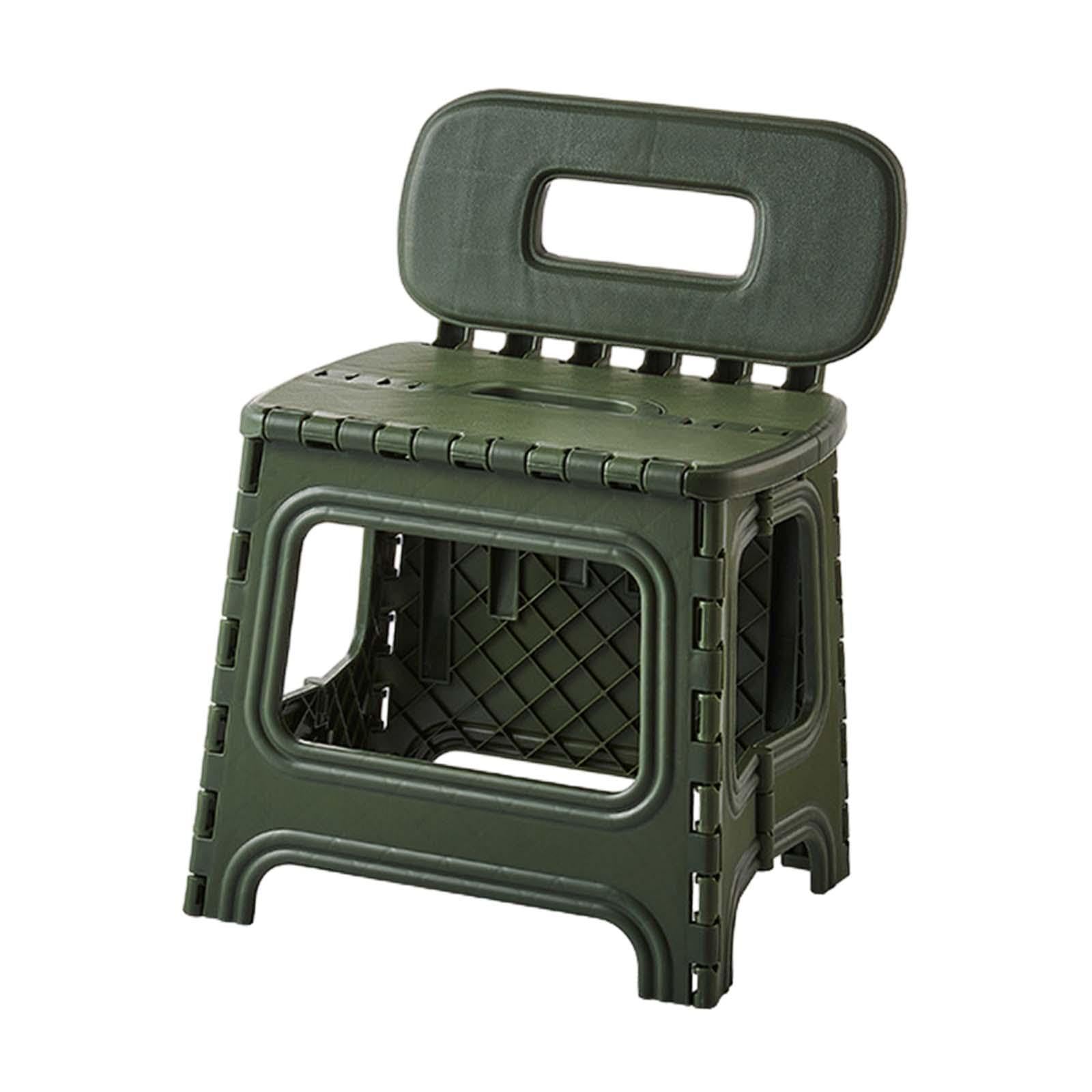 TRENDYNEST Folding Step Stool Storage/Opens Easy Folding Chair for Picnic Bathroom Lawn Green | 0 Furniture | 0 & Hiking-image-20