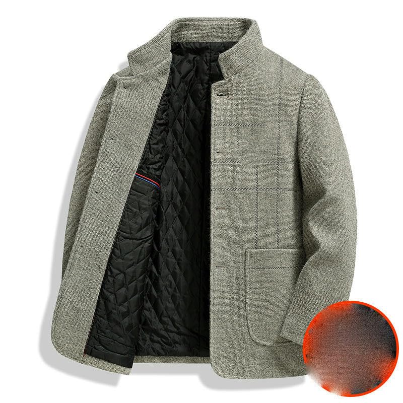 Veste matelassée homme col montant pour rester au chaud sans compromis business - 5