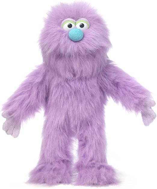 14" Purple Monster, Hand Puppet