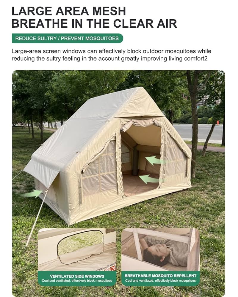 インフレータブル　ドームテント　4〜6人用 インフレータブル ドームテント 4〜6人用 Amazon.co.jp